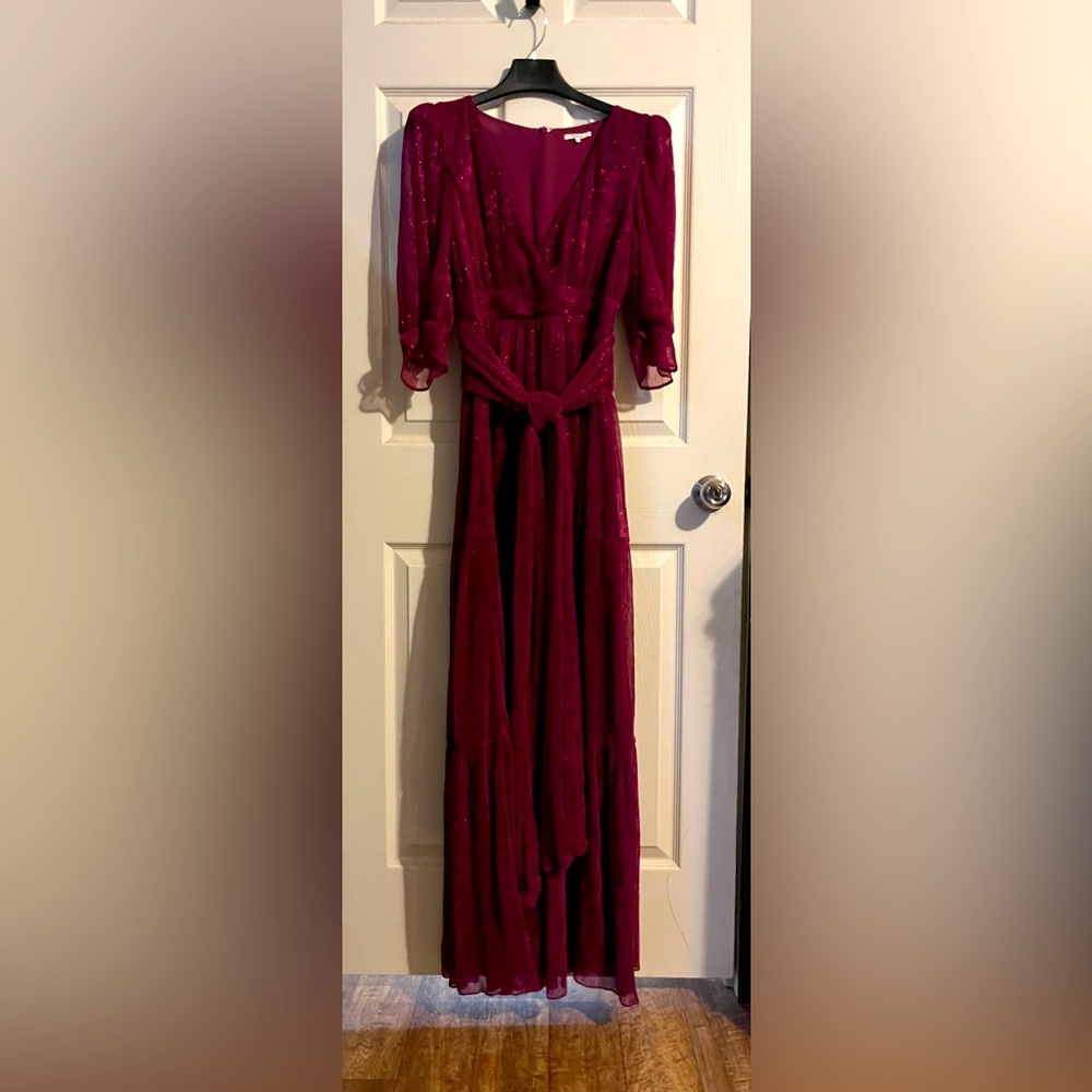 Tularosa Deep Fuschia Jainey Maxi Dress - Small